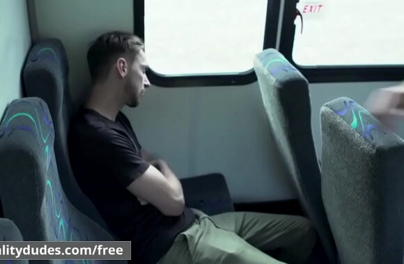 Charles Knight & Lucas James: Steamy Bus Fuck in Dudes In Public 28 Trailer